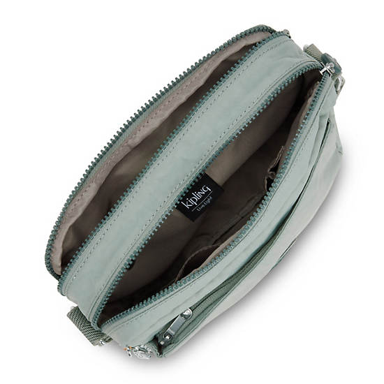 Kipling Abanu Medium Crossbody Bags Tender Sage | CA 1019LI